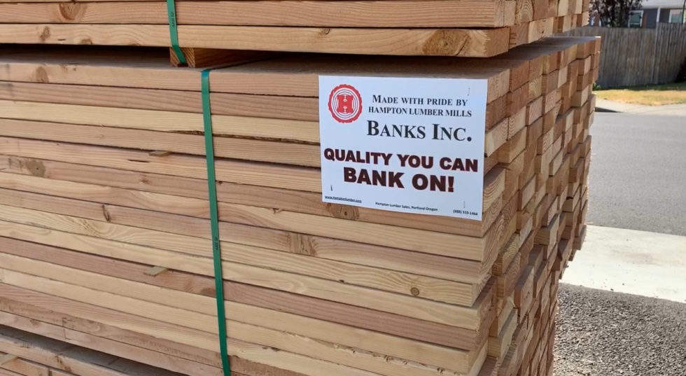 Hampton Lumber announces closure of sawmill in Banks, Oregon