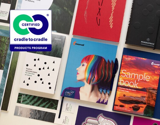 Немелованная бумага Mondi получила сертификат Cradle to Cradle