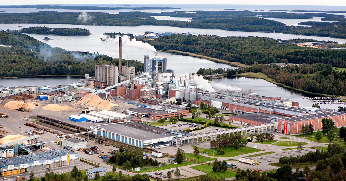Valmet реконструирует линию по производству целлюлозы на заводе Holmen в Швеции