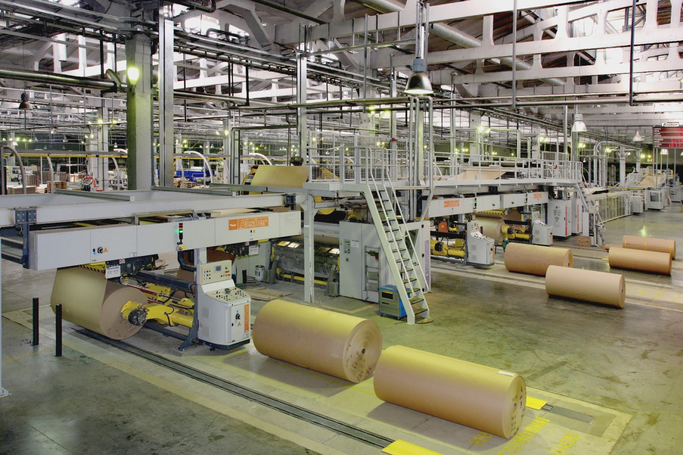 На гофропроизводстве ПЦБК завершены планово-предупредительные работы