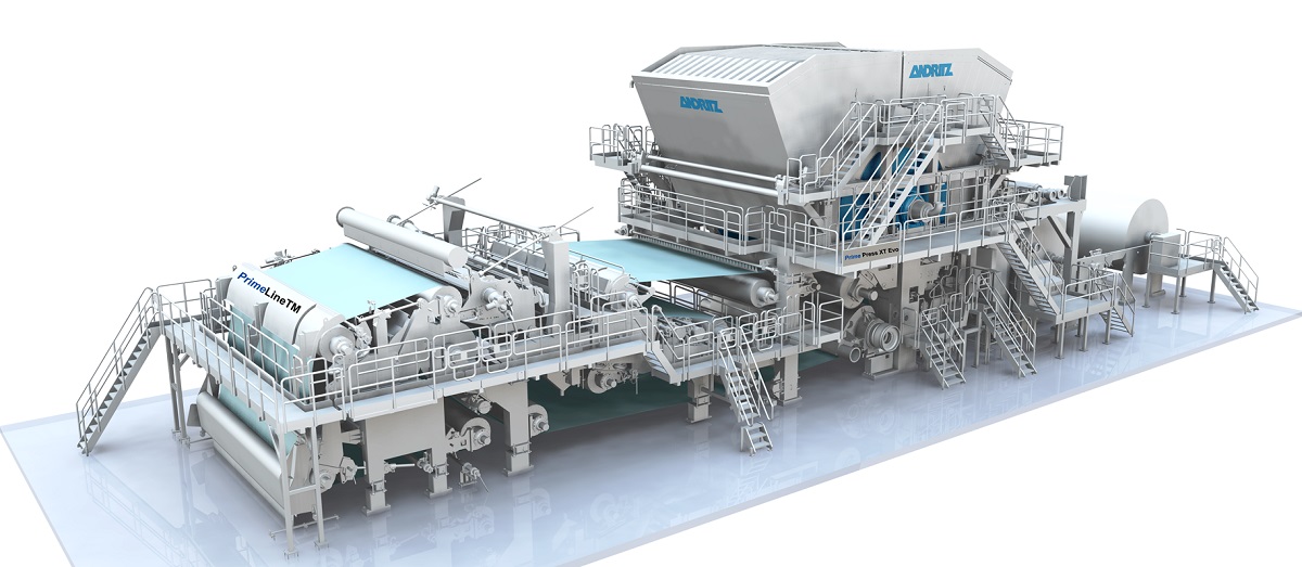 Andritz to supply four tissue production lines to Bracell SP Celulose in Brazil