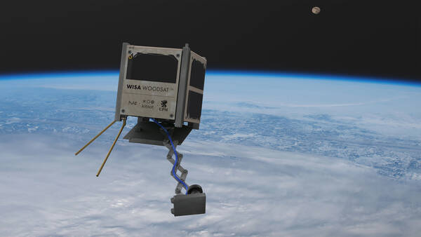 12 июня 2021 г. состоится тестовый полет фанерного спутника WISA Woodsat