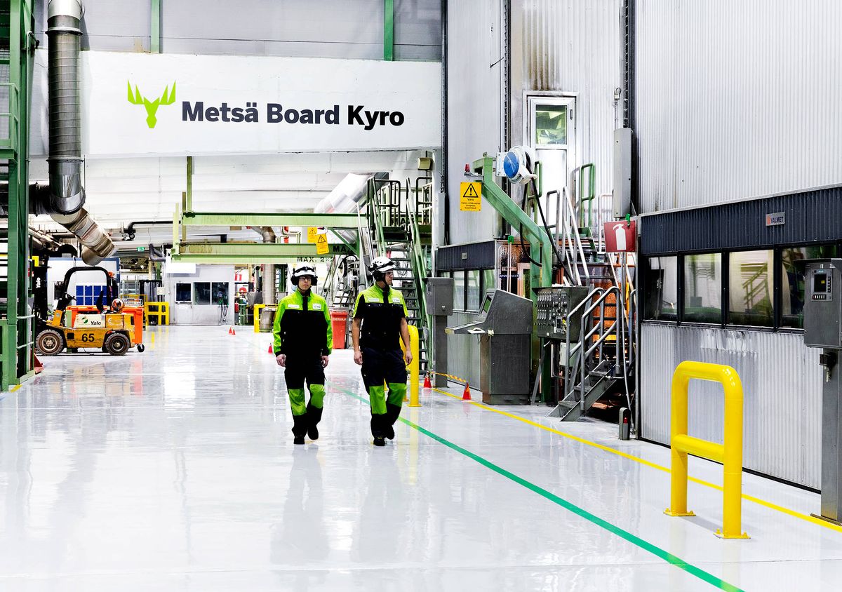 Raumaster Paper to supply roll handling system for Metsa Board"s Kyro mill in Finland