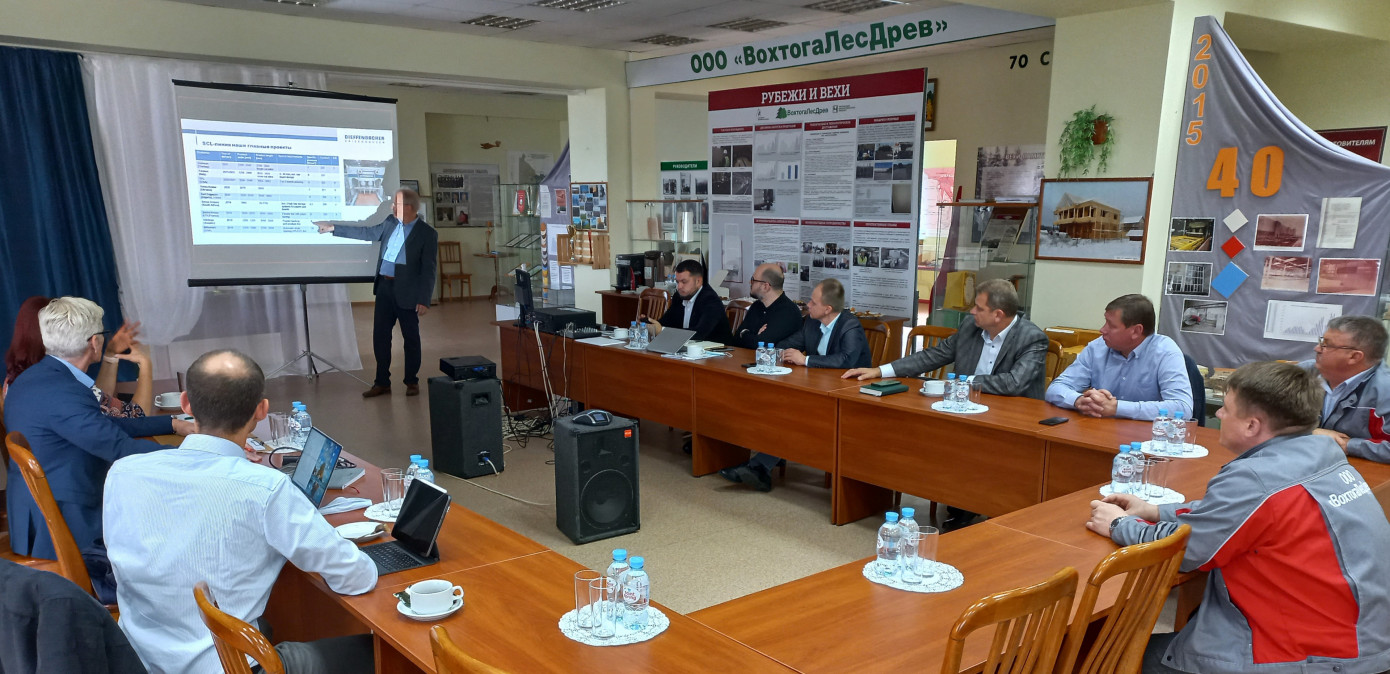 Специалисты Dieffenbacher провели аудит оборудования Группы «Вологодские лесопромышленники»