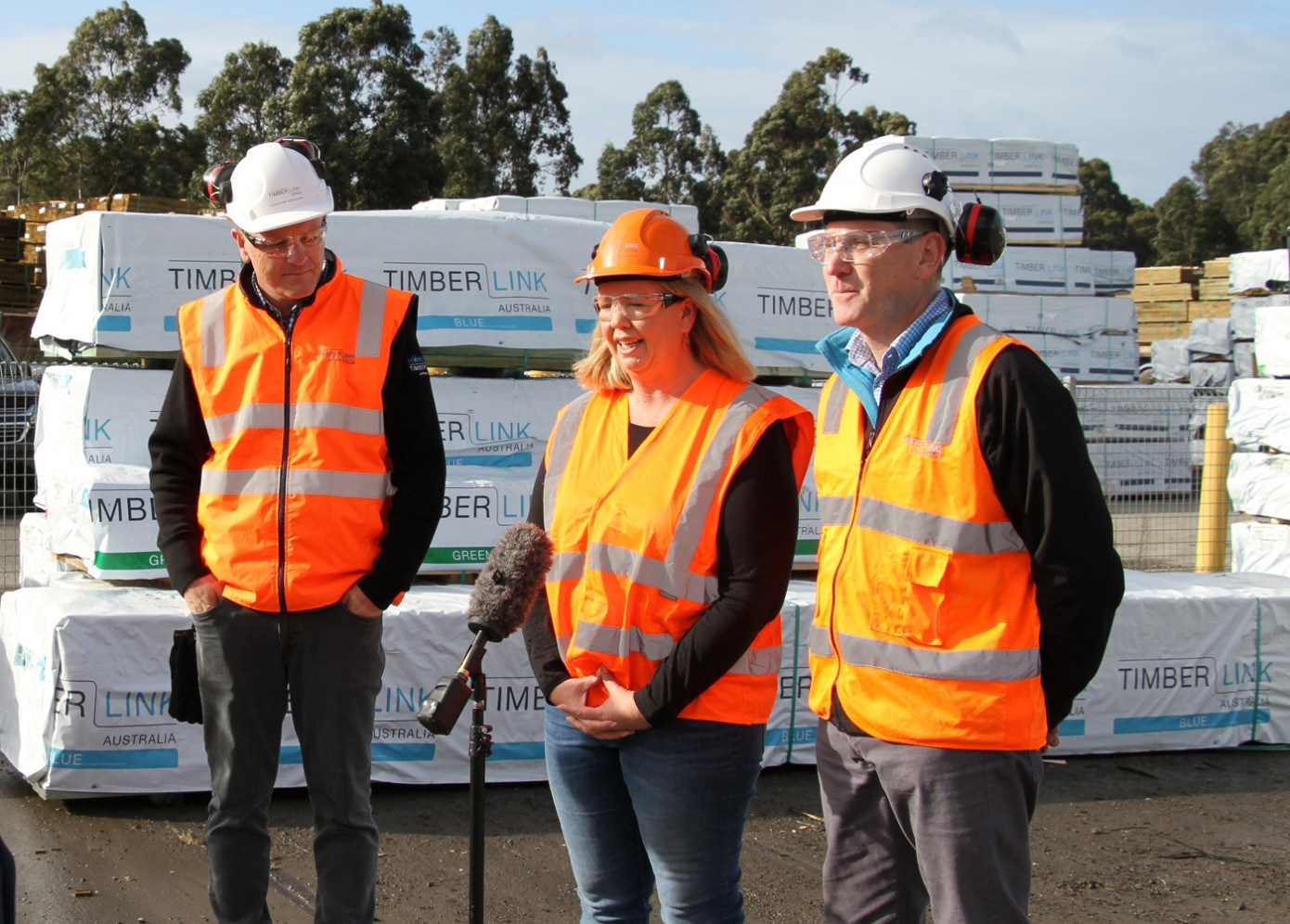 Timberlink unveils world-class scanning system at Bell Bay in Tasmania