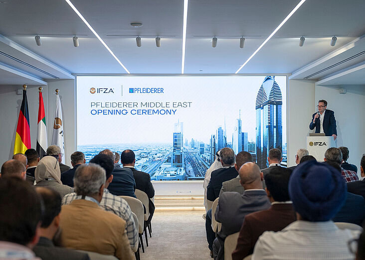 Pfleiderer opens sales office in Dubai, UAE