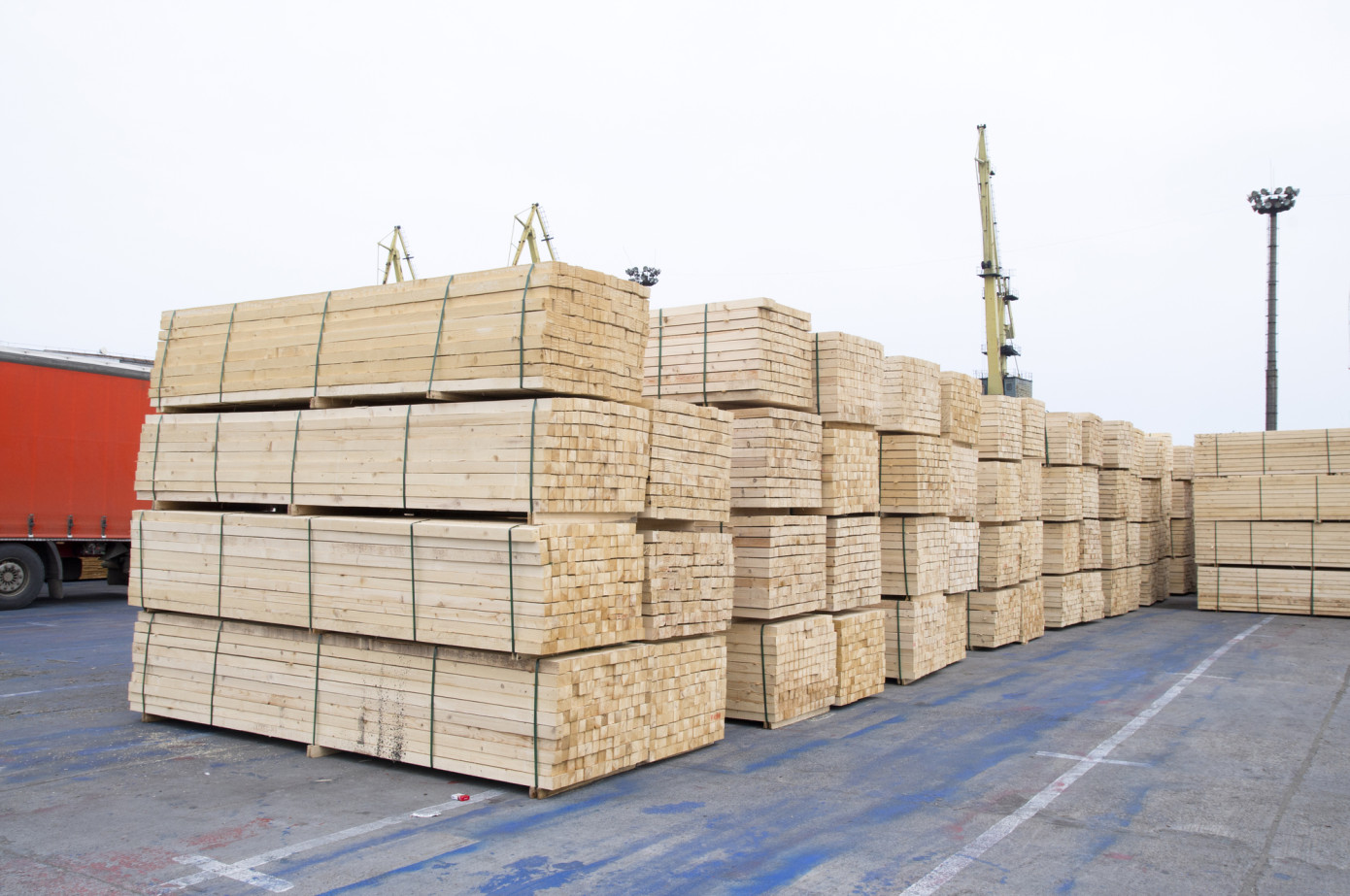 Imports of softwood lumber to China expands 19% in February