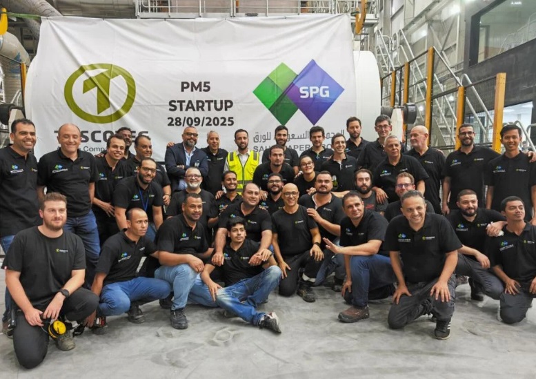 Saudi Paper Group starts up new tissue line at Saudi Arabia mill
