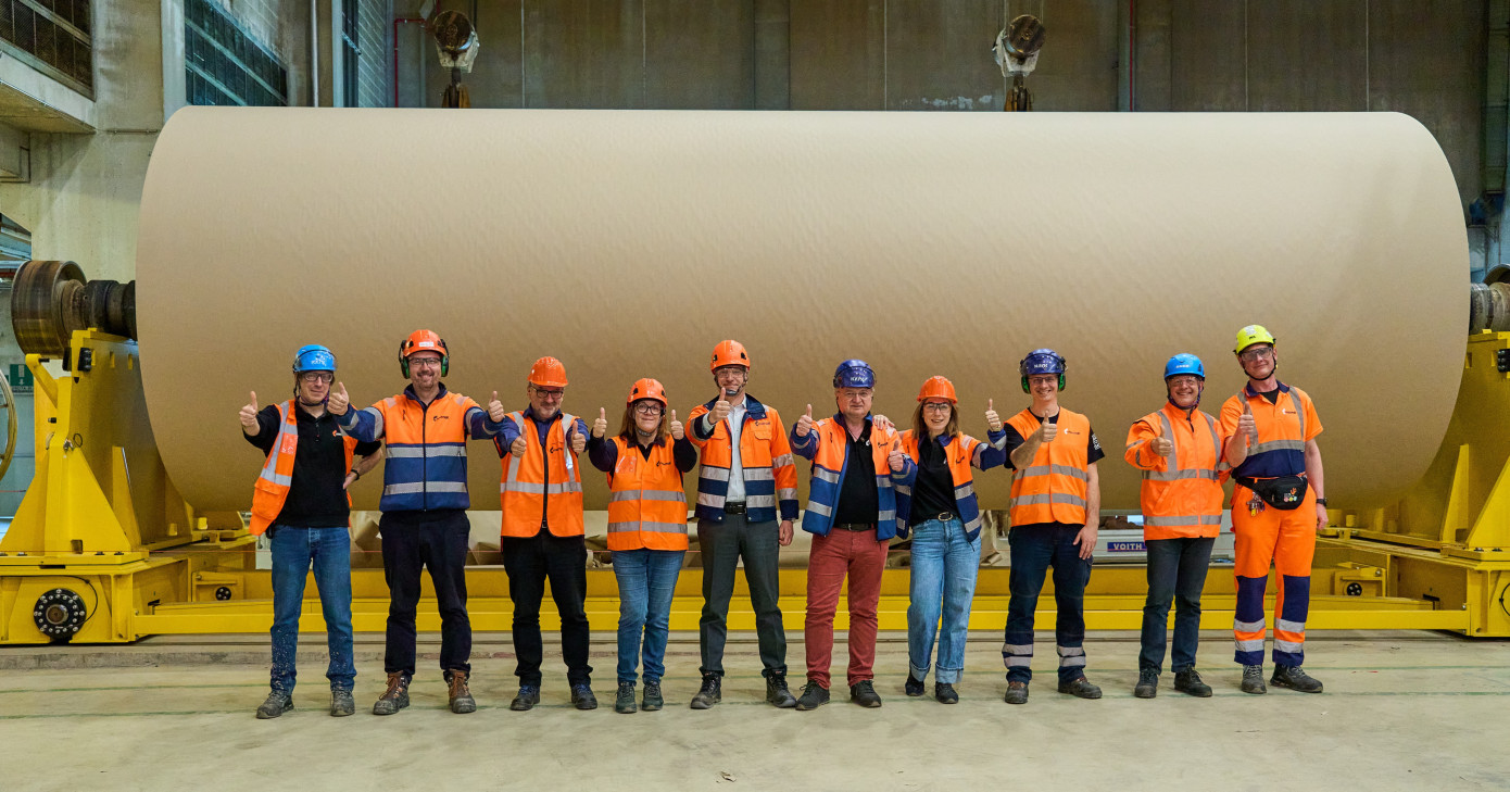 Mondi открыла линию для производства макулатурного тарного картона на заводе в Италии