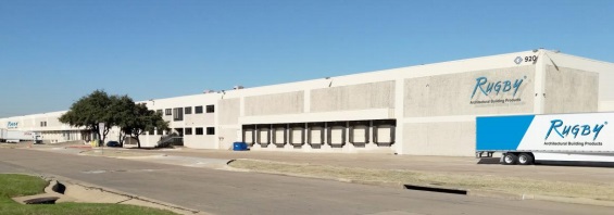 Rugby Architectural Building Products opens distribution facility in Texas