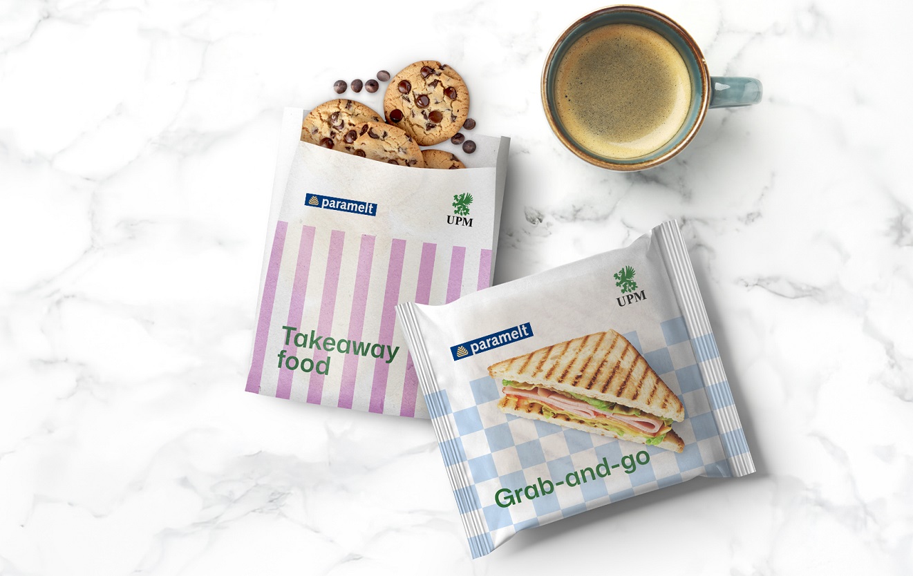 UPM and Paramelt launch bio-based food packaging concept