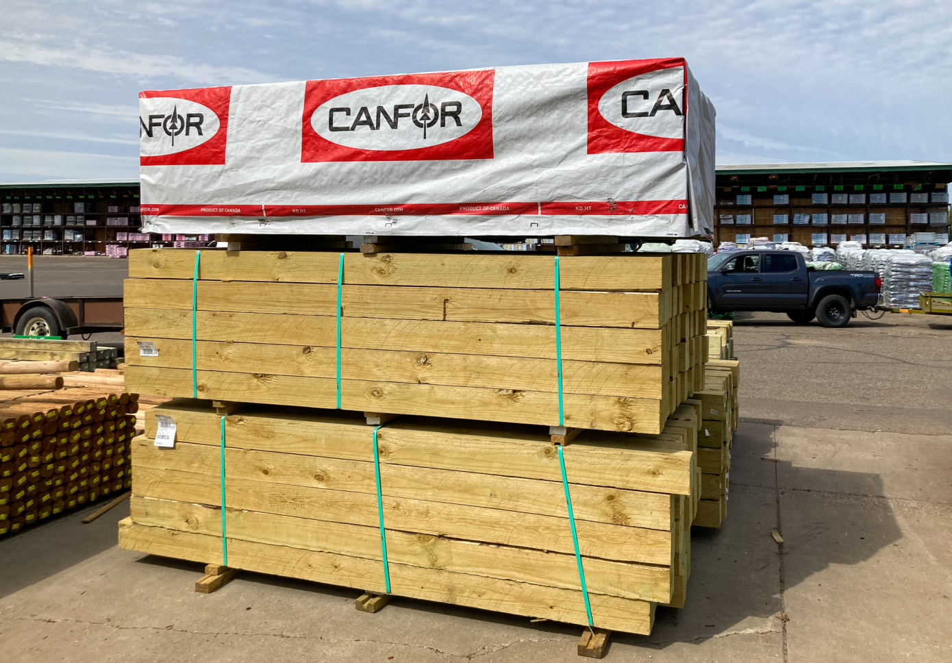 Canfor lumber operating loss narrows 38%