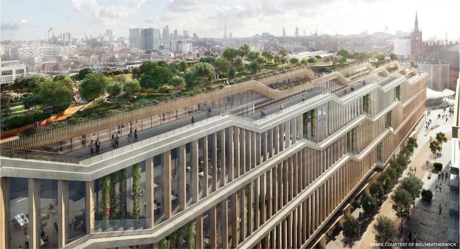 Hess Timber to develop largest wooden facade in the world for new Google HQ in London