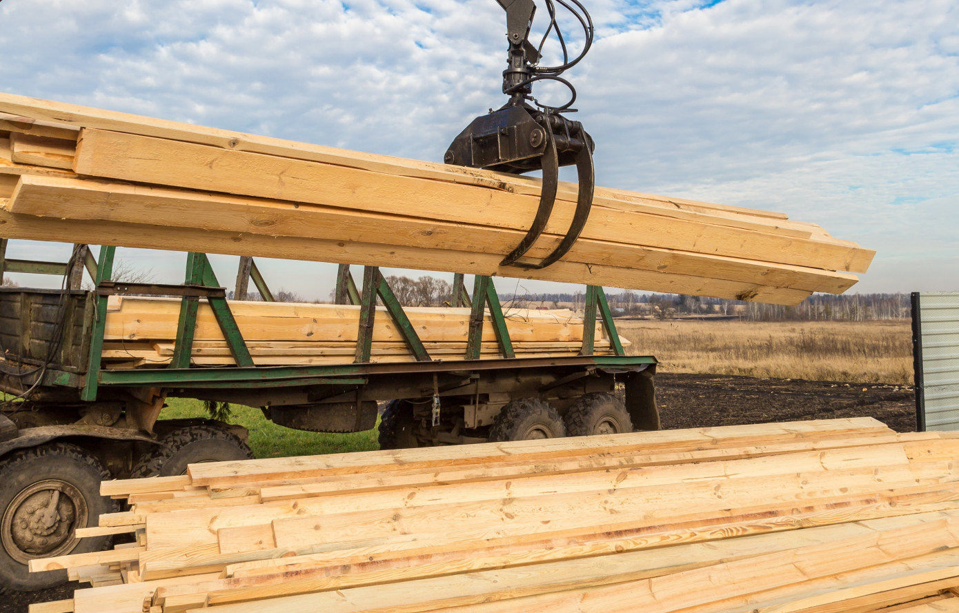 Exports of lumber from Germany to the U.S. triple in January