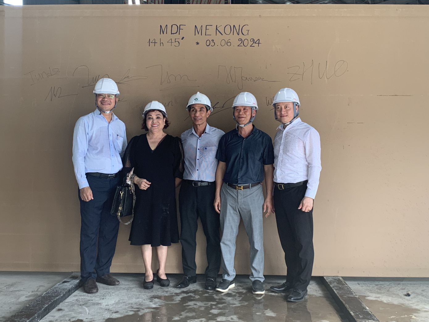 Вьетнамская Mekong Wood MDF начала производство древесных плит