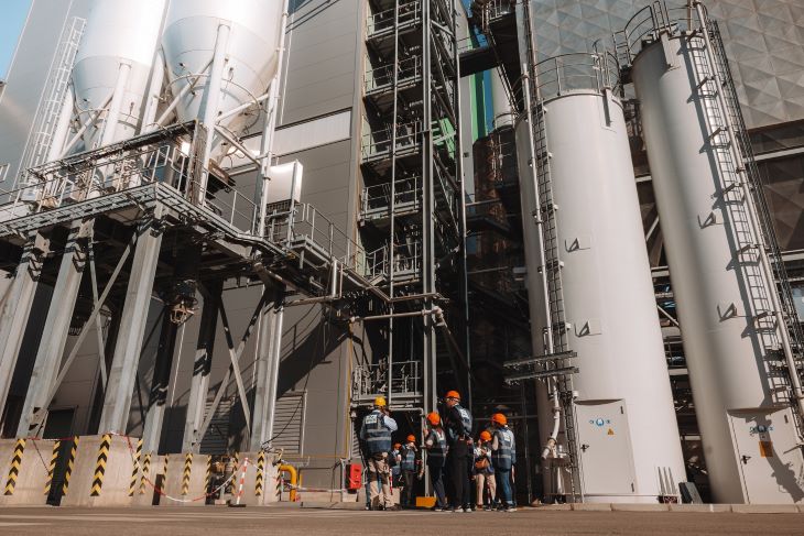 Saica Group inaugurates biomass boiler in Champblain-Laveyron, France