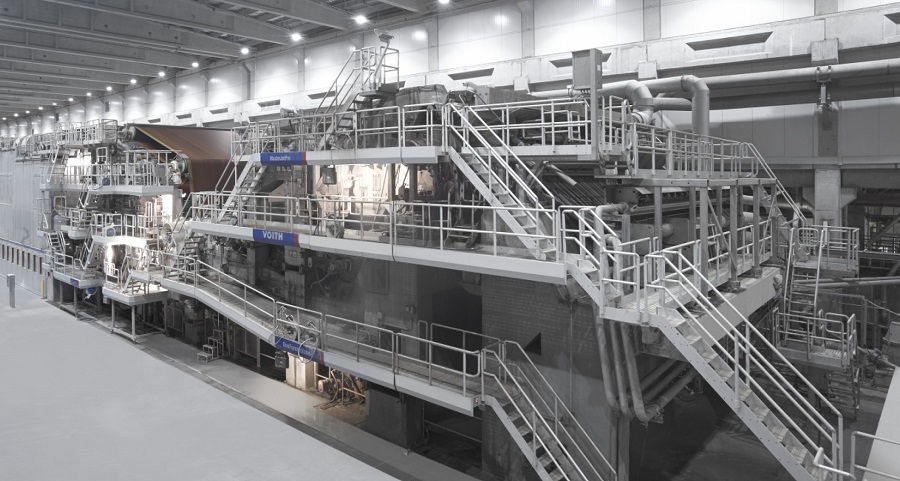 Voith modernizes and expands stock preparation plant for Modern Karton"s PM 3 in Ergene, Turkey