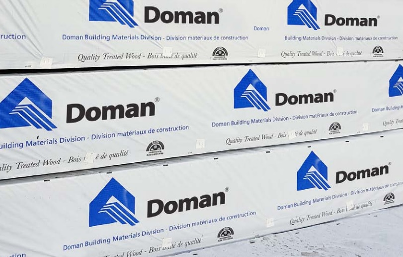 Doman Building Materials" 1Q revenues increased by 63.7% to $851.3 million