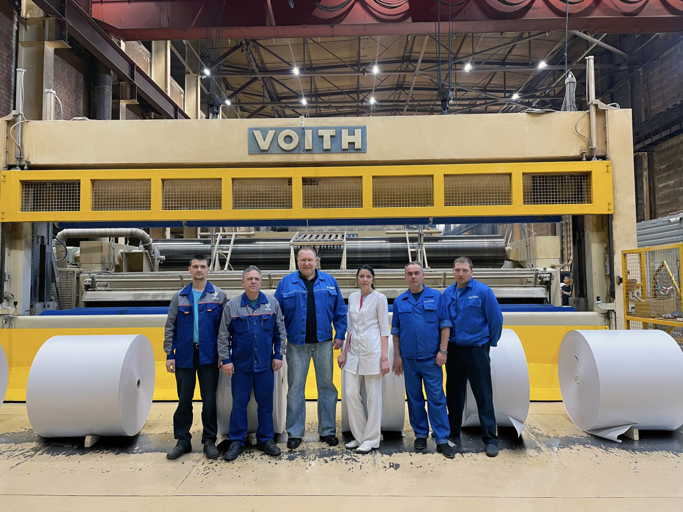 «Волга» завершила проект модернизации продольно-резательных станков стоимостью 1 млн евро