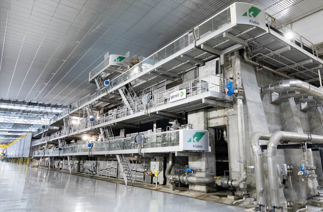 Klabin starts up paper machine in Paraná, Brazil