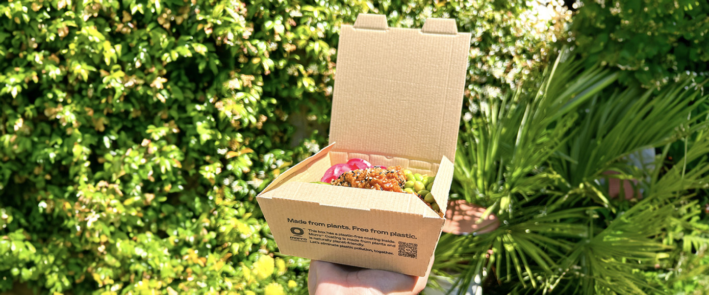 Huhtamaki and Xampla supply Bunzl with plant-based coated hot food boxes in the UK