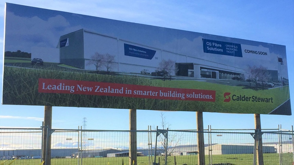 Oji Fibre Solutions builds new corrugated cardboard packaging facility in Christchurch, New Zealand