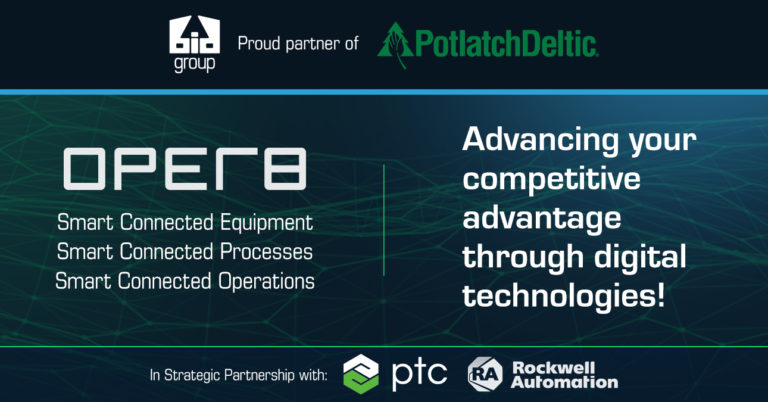 PotlatchDeltic selected BID Group’s OPER8 as its Industrial IoT solutions platform
