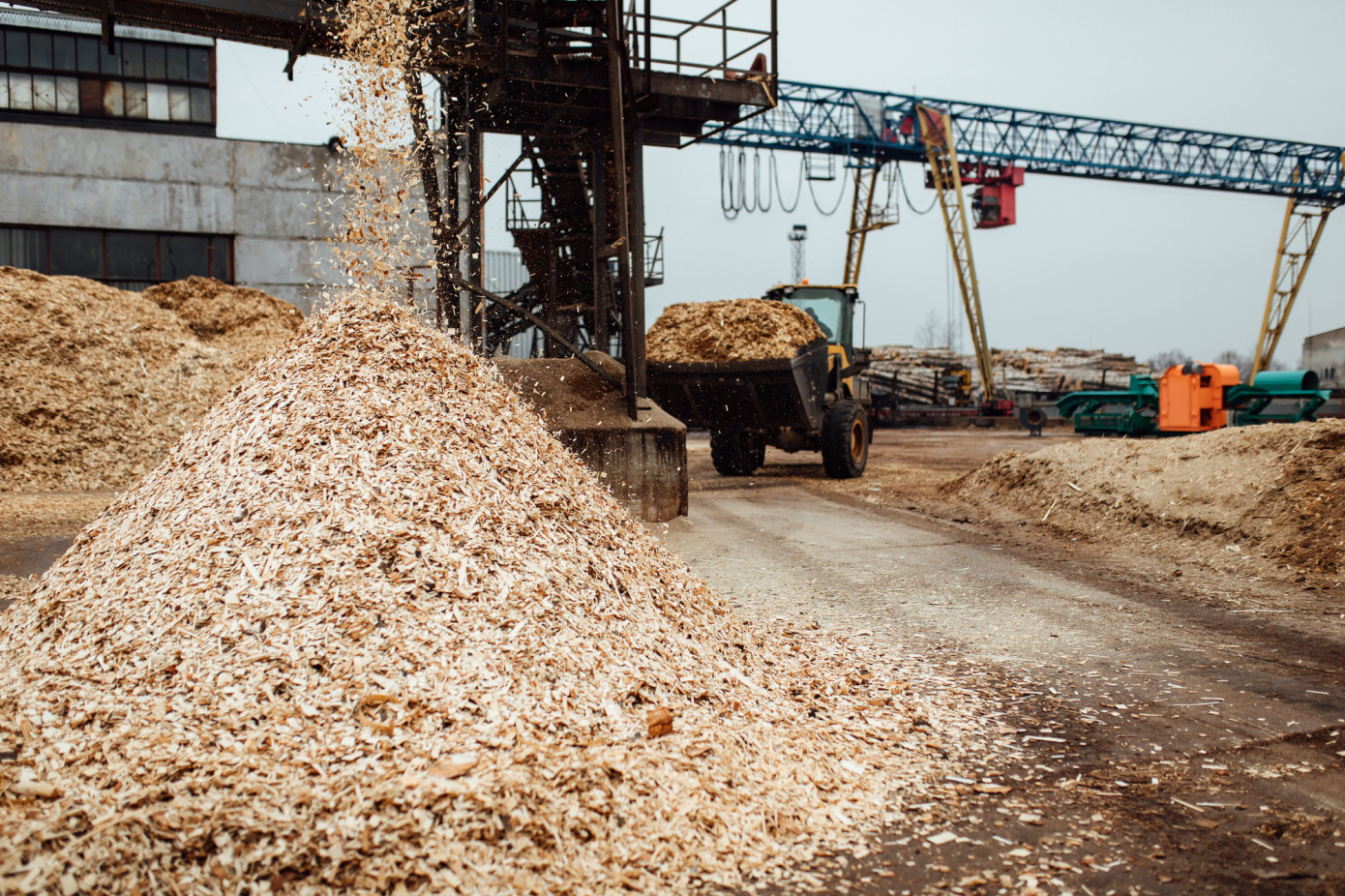 Exports of wood chips from Australia to China decrease 41% in April