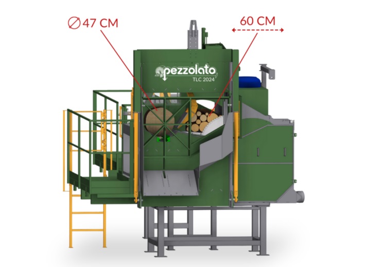 Pezzolato upgrades cutting and splitting machine for firewood production