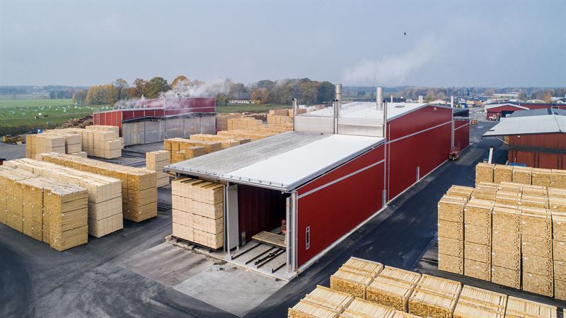 Valutec to supply Euro 10 million lumber kilns to VIDA in Sweden