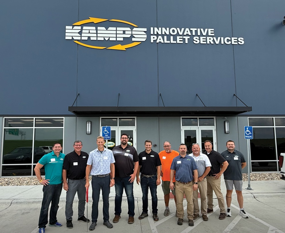Kamps Pallets opens new facility in Council Bluffs, Iowa