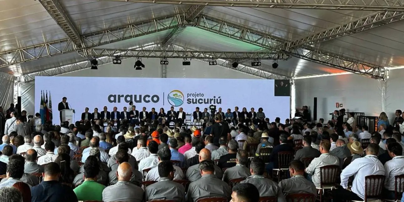 Arauco начинает строительство целлюлозного завода в Бразилии