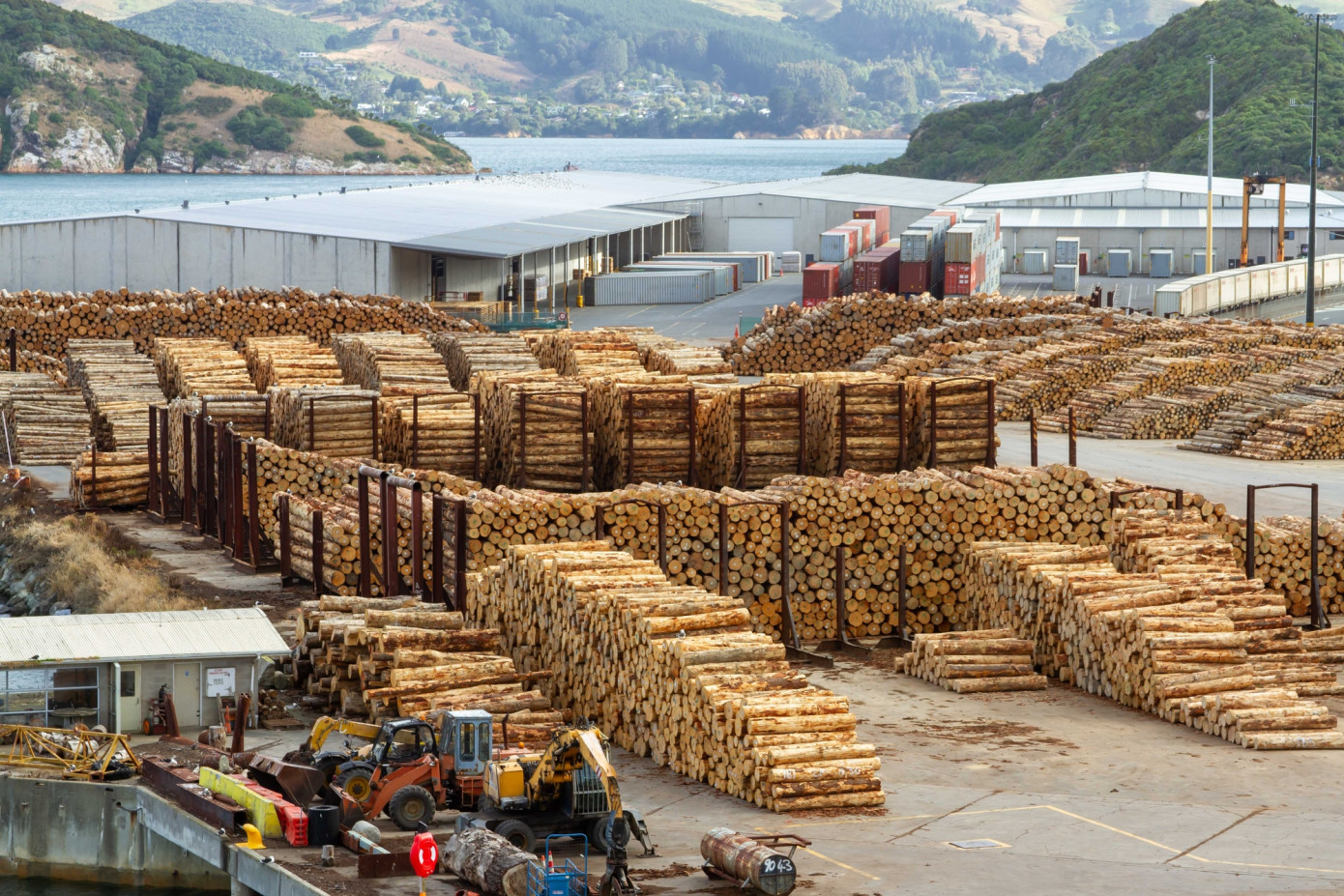 В апреле цена на импортный хвойные круглый лес в Китае понизилась на 2%
