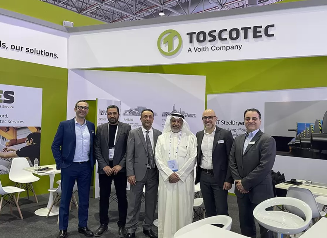 Toscotec реконструирует формовочную секцию на фабрике Gulf Paper Manufacturing в Кувейте