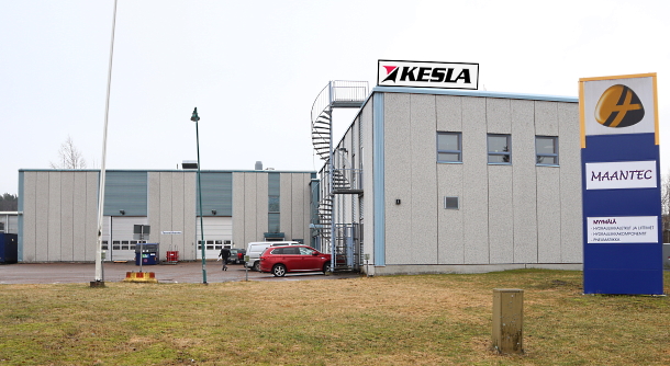 Kesla relocates its spare parts storage to Maantec Oy"s premises in Espoo