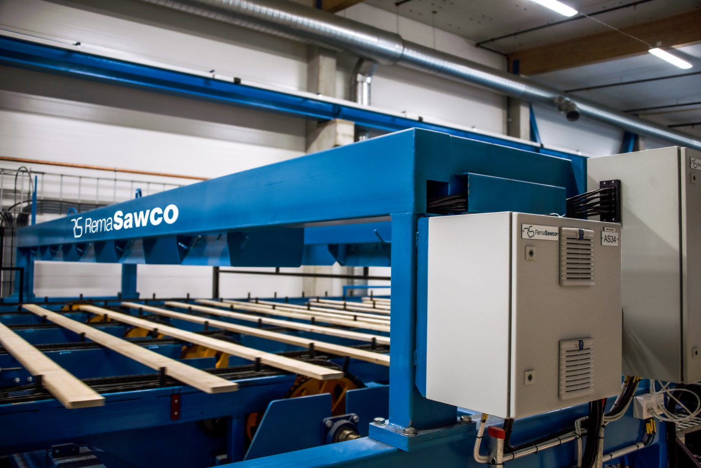 RemaSawco установит новый сканер на заводе Moelven Valåsen в Швеции