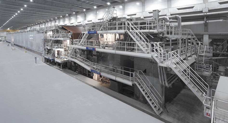 Voith supply a complete paper production line to Modern Karton in Turkey