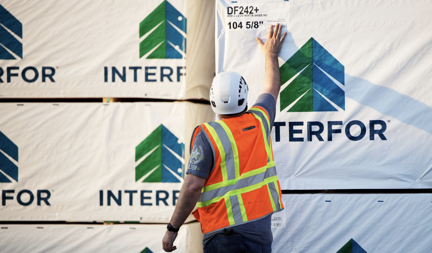 В 4 кв. 2025 г. продажи Interfor упали на 20%