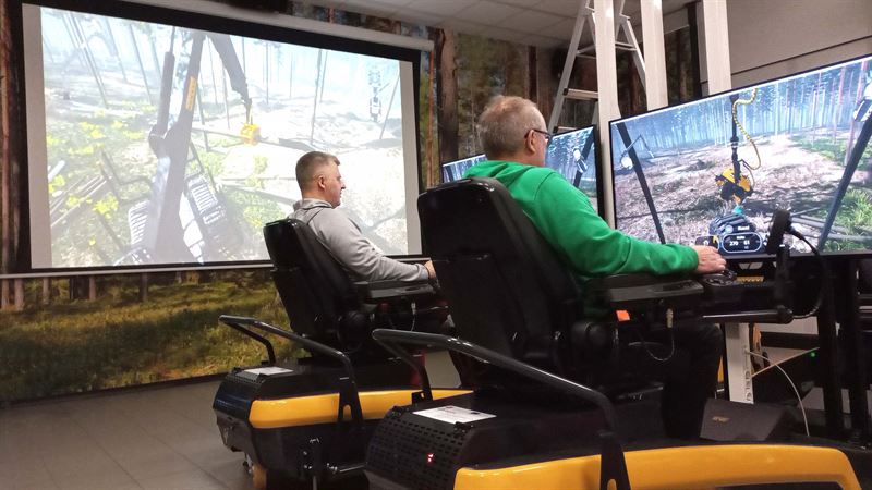 Ponsse and Lapland Education Centre launch simulation learning environment in Rovaniemi, Finland