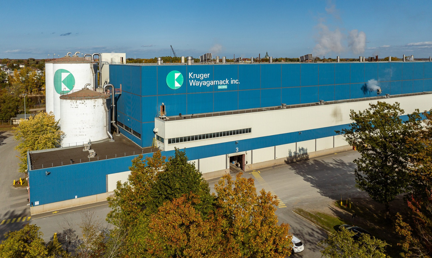 Kruger invests $6.5 million to diversify production at Wayagamack mill