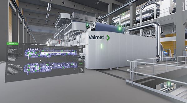 Valmet осуществила поставку первой в мире виртуальной бумажной фабрики для обучения персонала Mondi