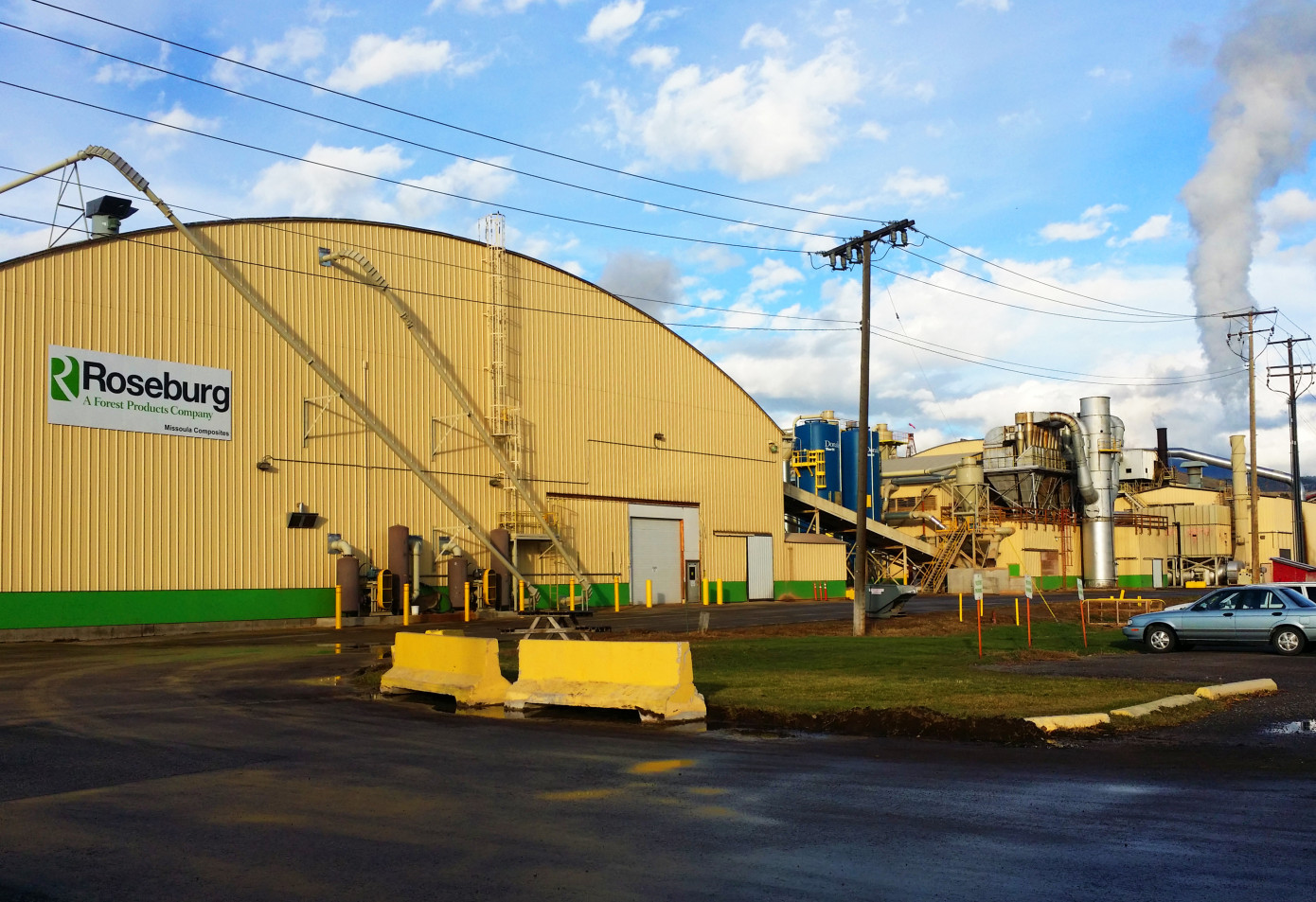 Roseburg закрывает завод по производству ДСП на северо-западе США