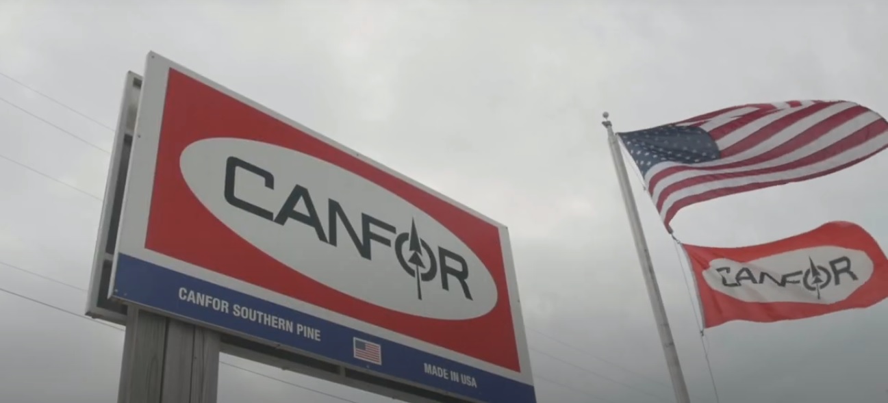 Canfor приобретет лесопильный завод на юге США