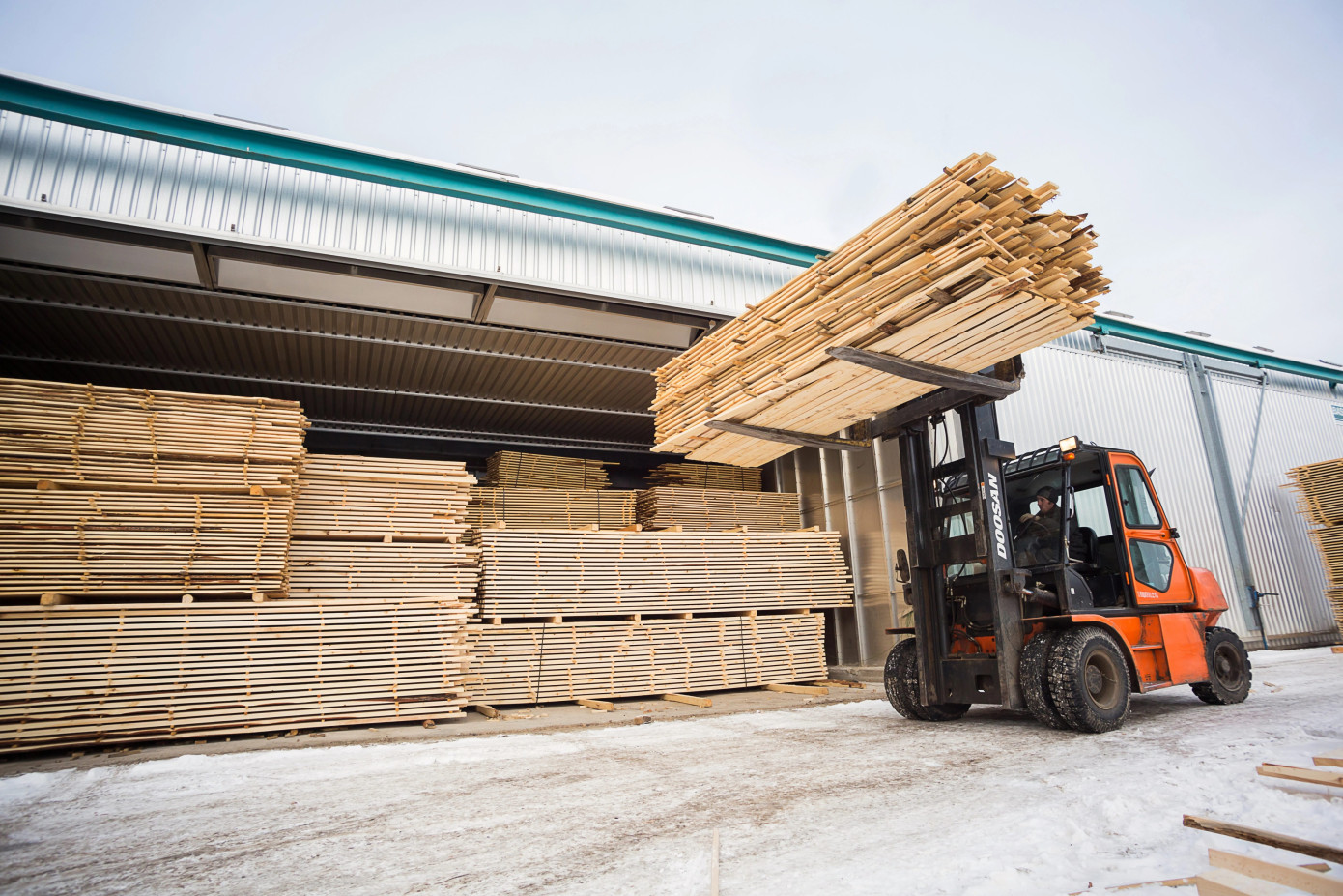 Lumber prices in Japan fall in November compared to last year