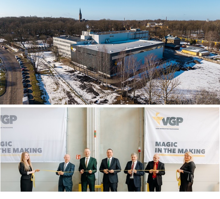 Van Genechten Packaging completes Euro 10 million investment in Riga, Latvia, production facility