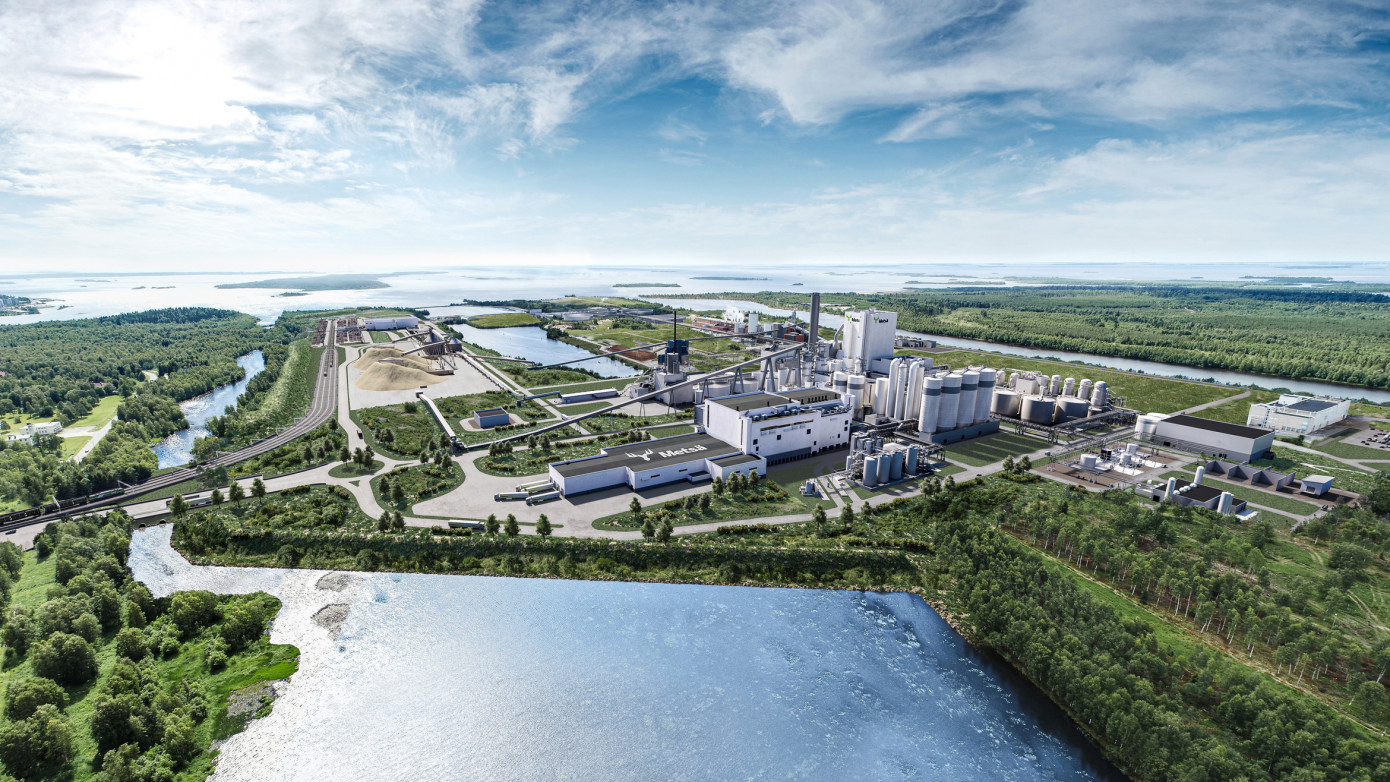 Metsa Fibre согласовала контракты по поставкам систем автоматизации для нового лесохимического завода в Финляндии