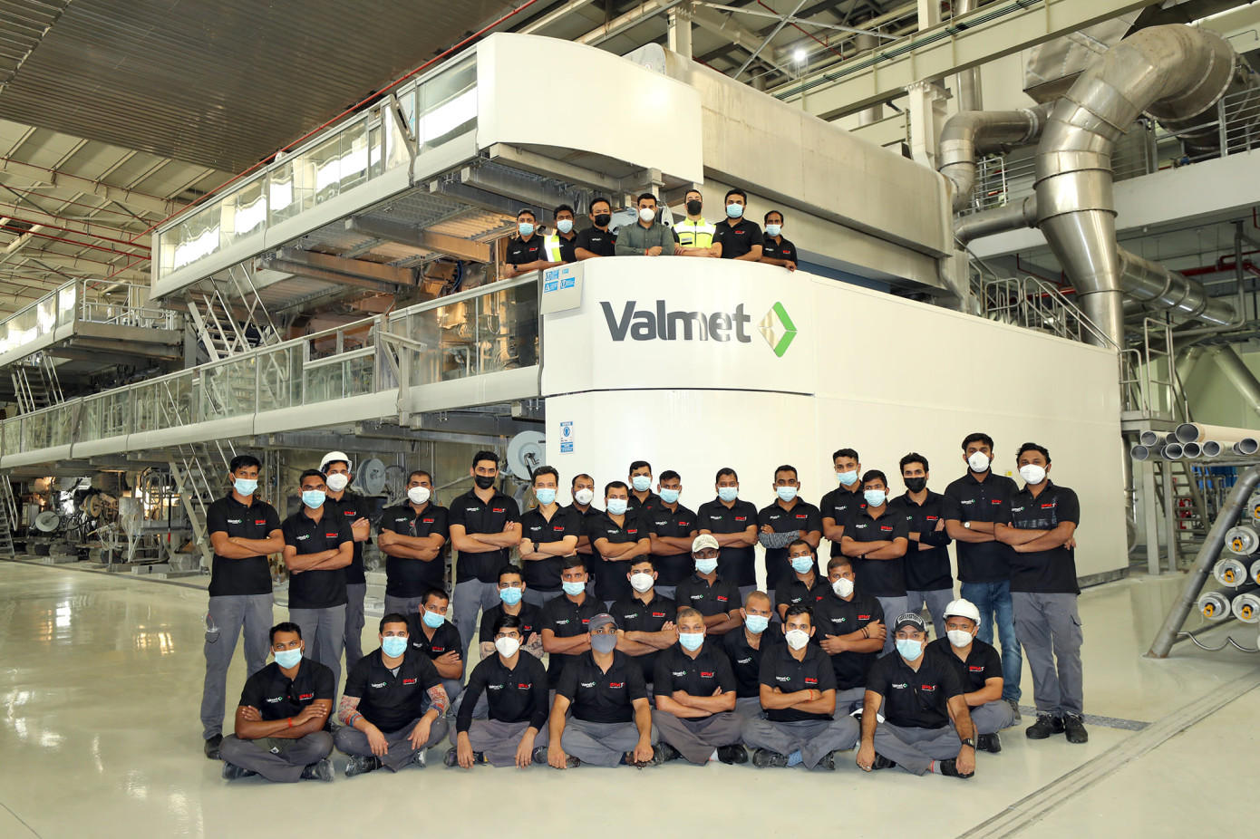 Valmet примет участие в проведении плановых профилактических работ на бумажной фабрике в ОАЭ