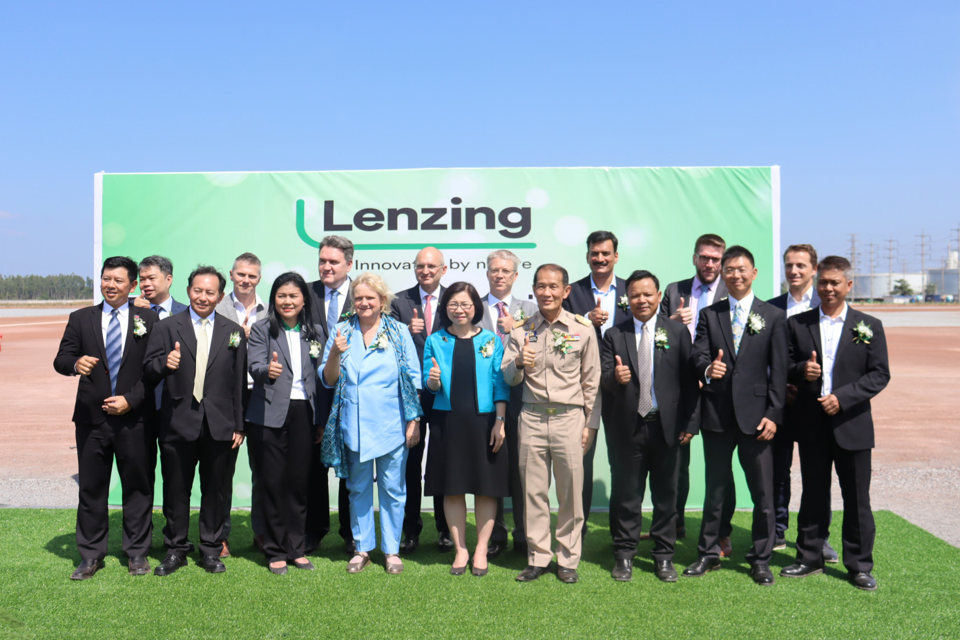 Lenzing starts construction work on lyocell fibers plant in Prachinburi, Thailand