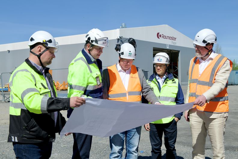 Raumaster Paper expands its Pori facility in Finland