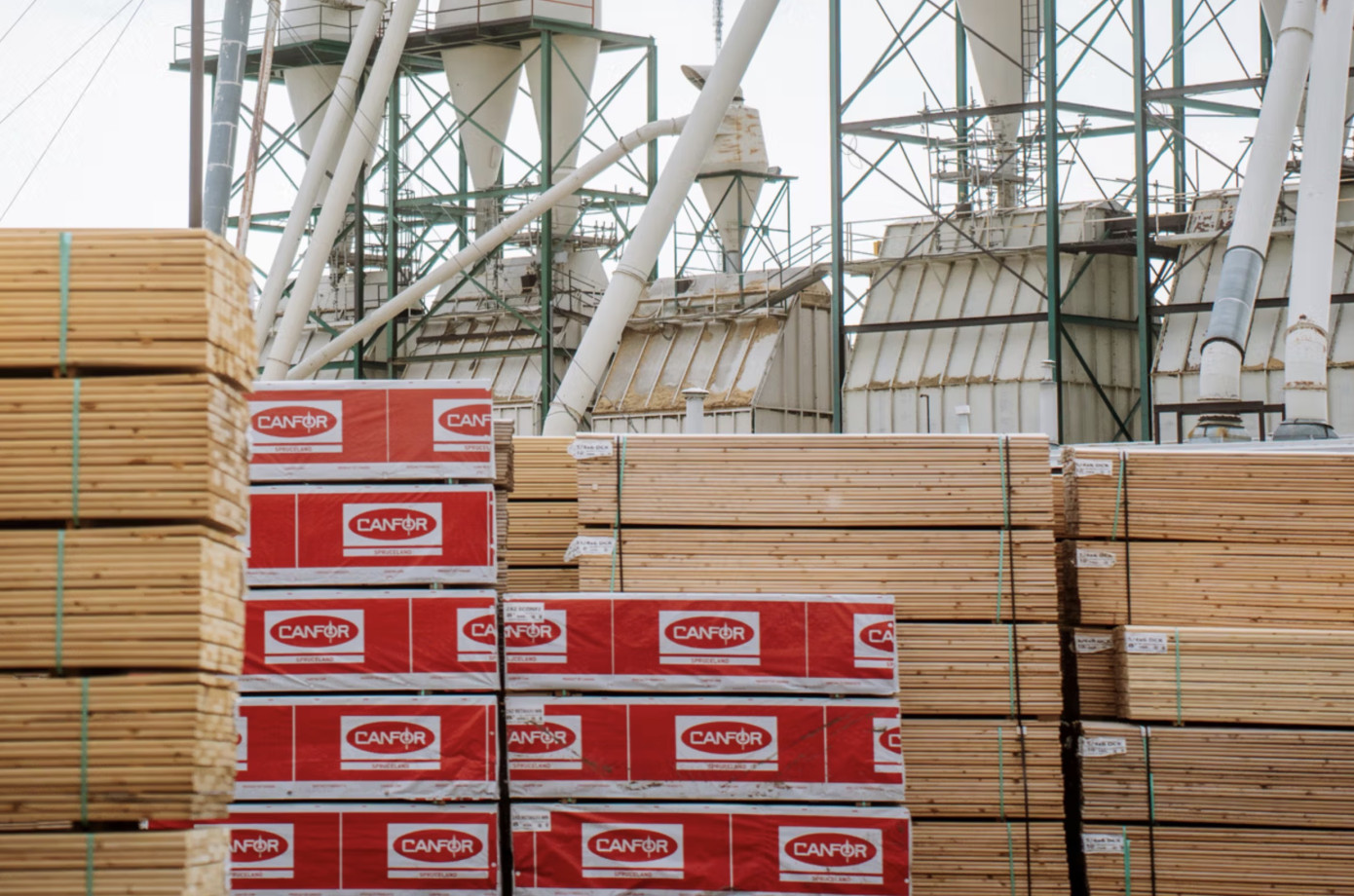Canfor to close Darlington and Estill sawmills in South Carolina, cuts 350 million board feet capacity